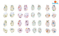New born Baby Hand gloves & booties set combo of 16 pairs