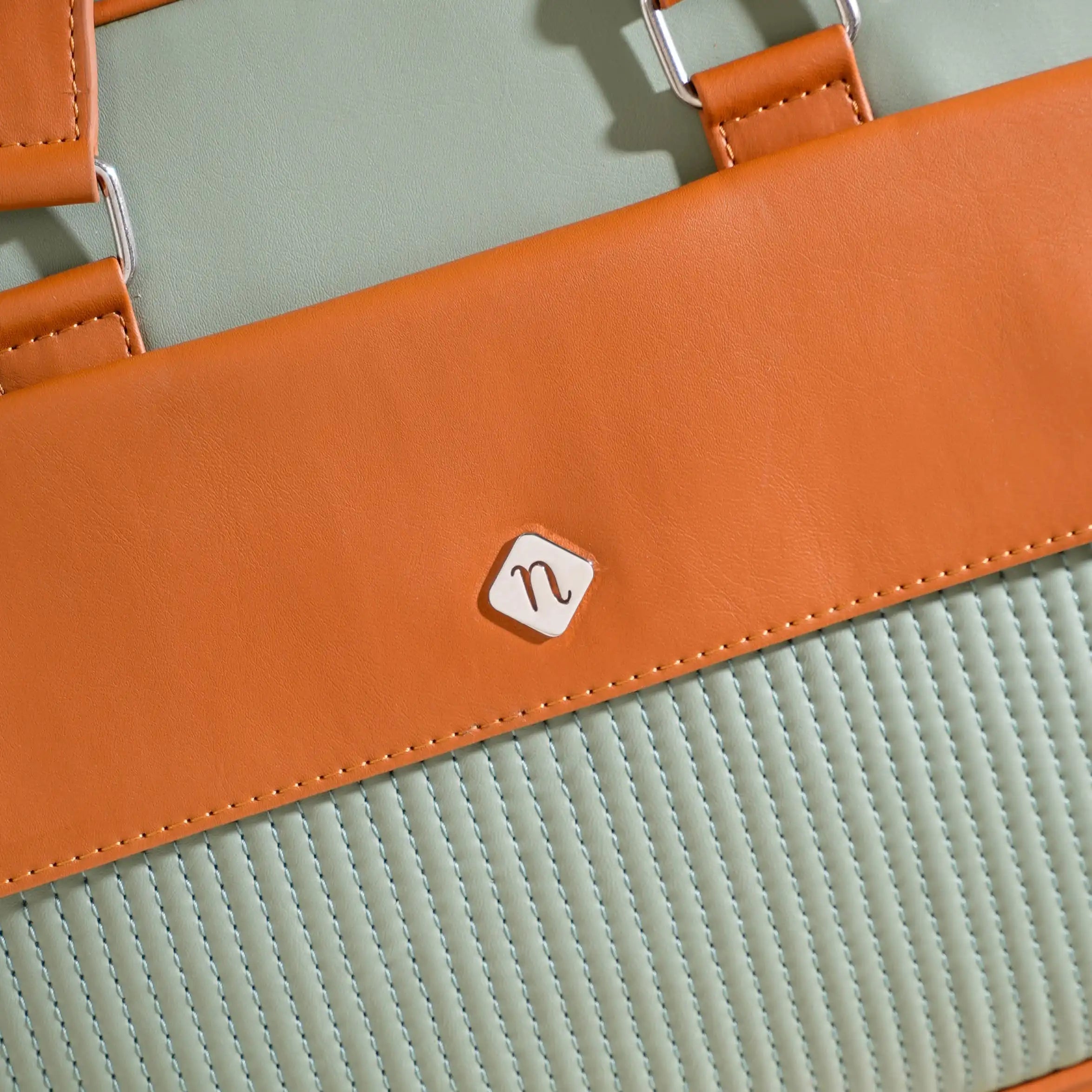 La Fusion Vegan Leather Laptop Organiser Bag 14