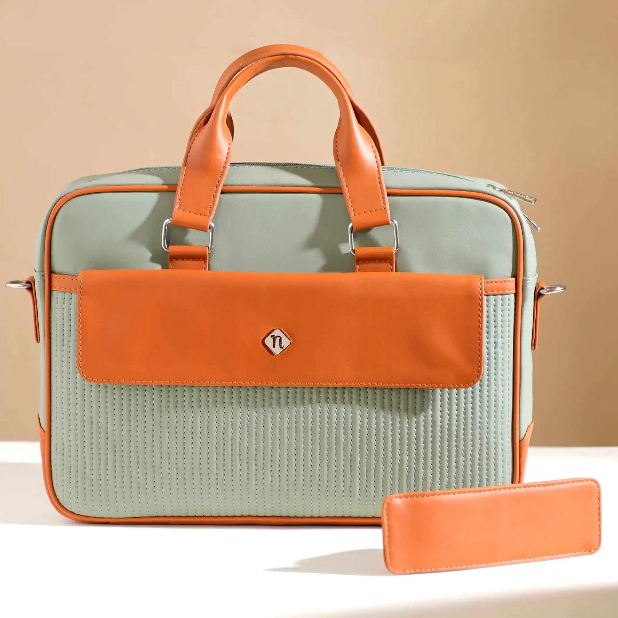 La Fusion Vegan Leather Laptop Organiser Bag 14