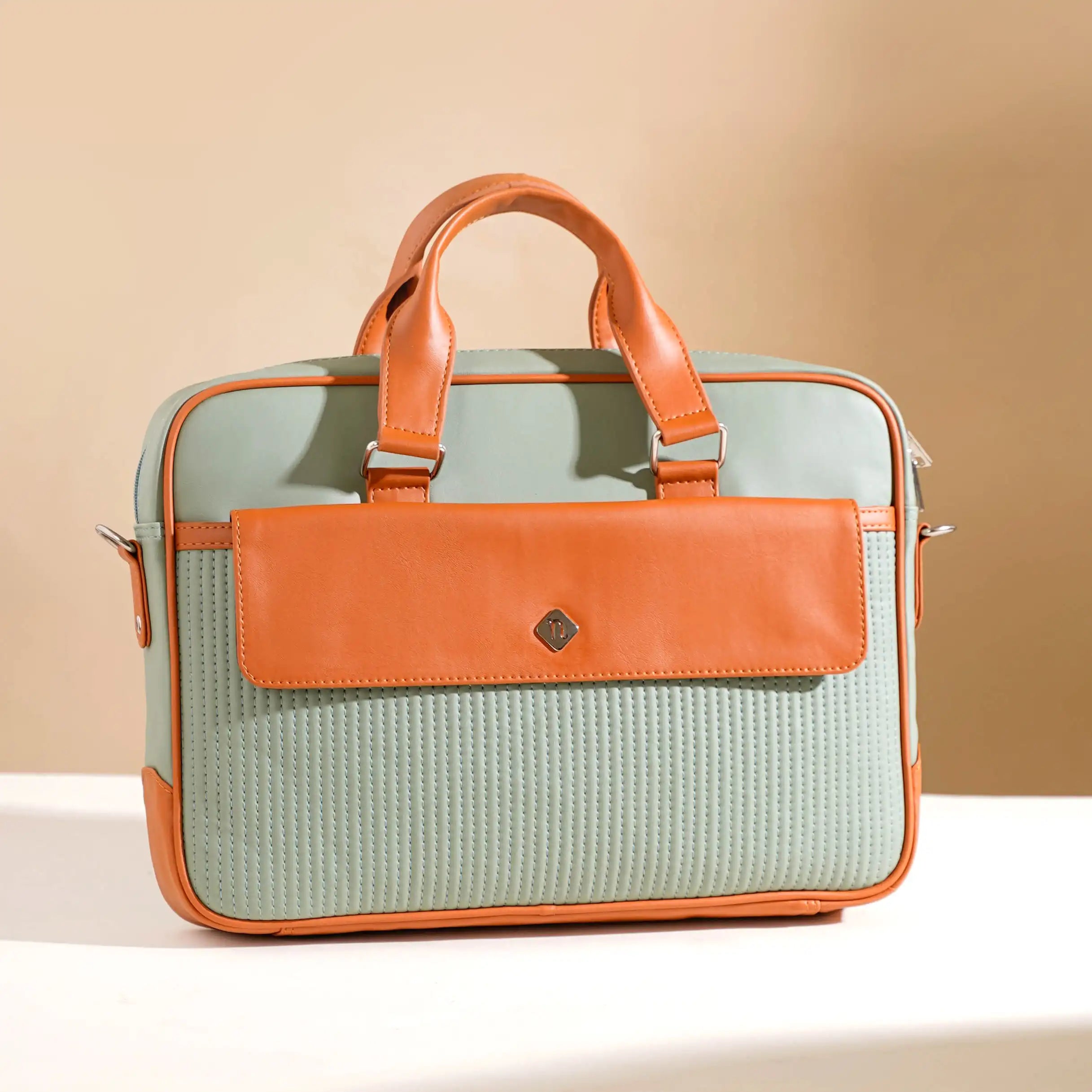 La Fusion Vegan Leather Laptop Organiser Bag 14