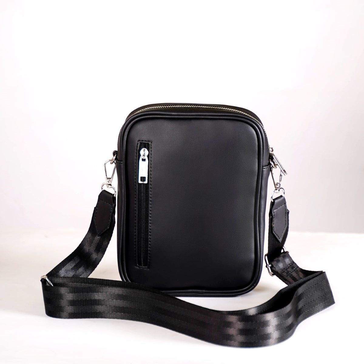 Luxe Crossbody Belt Bag Black