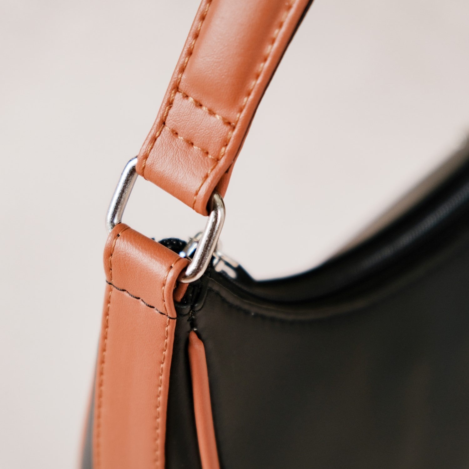 Moon Shoulder Bag For Women Black