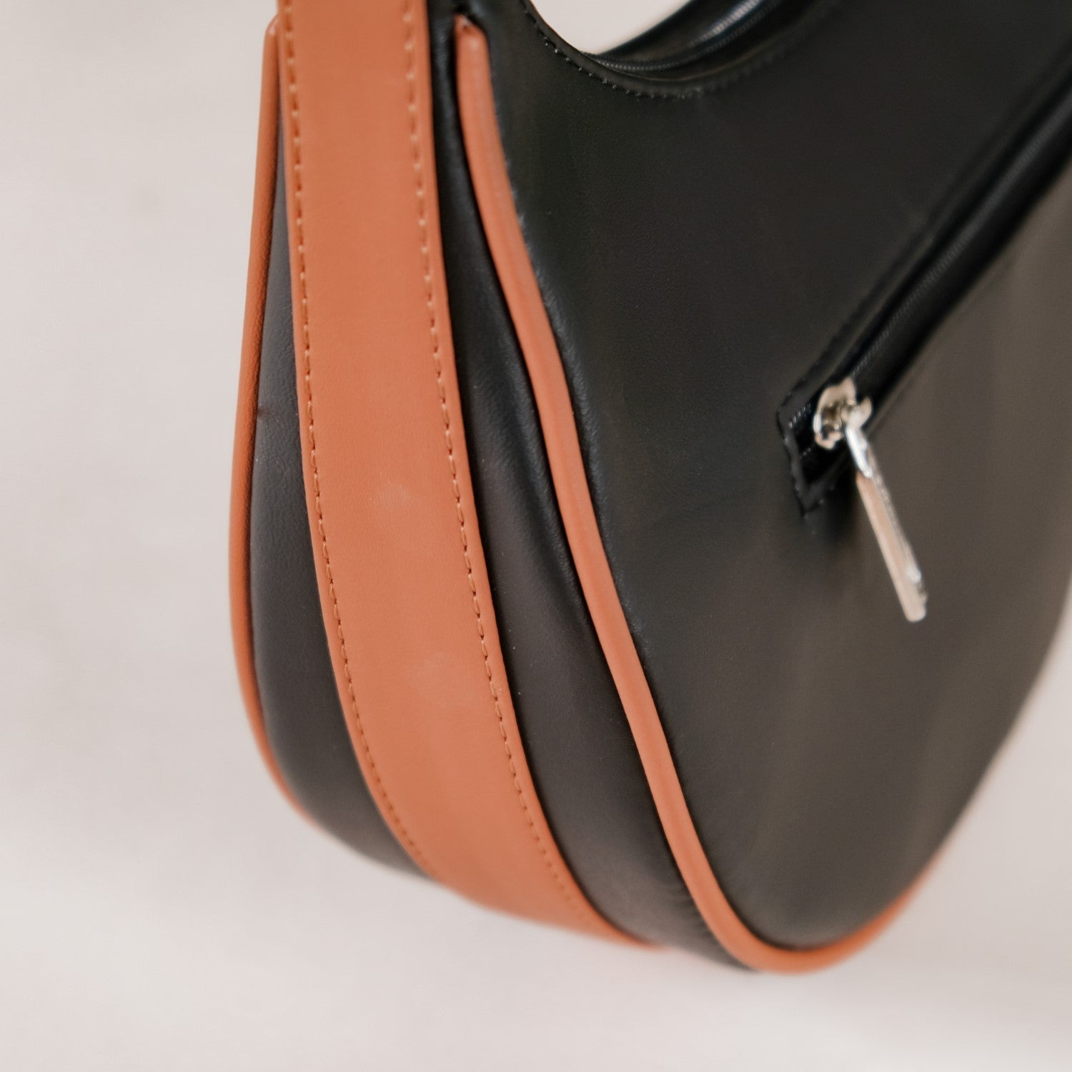 Moon Shoulder Bag For Women Black
