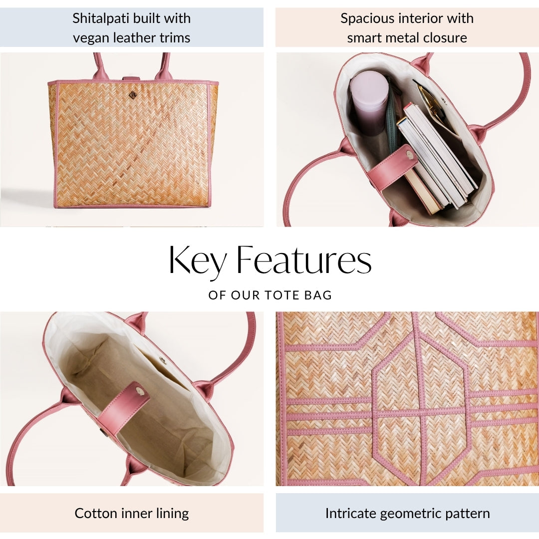 Sustainable BreezeBag Pink Tote