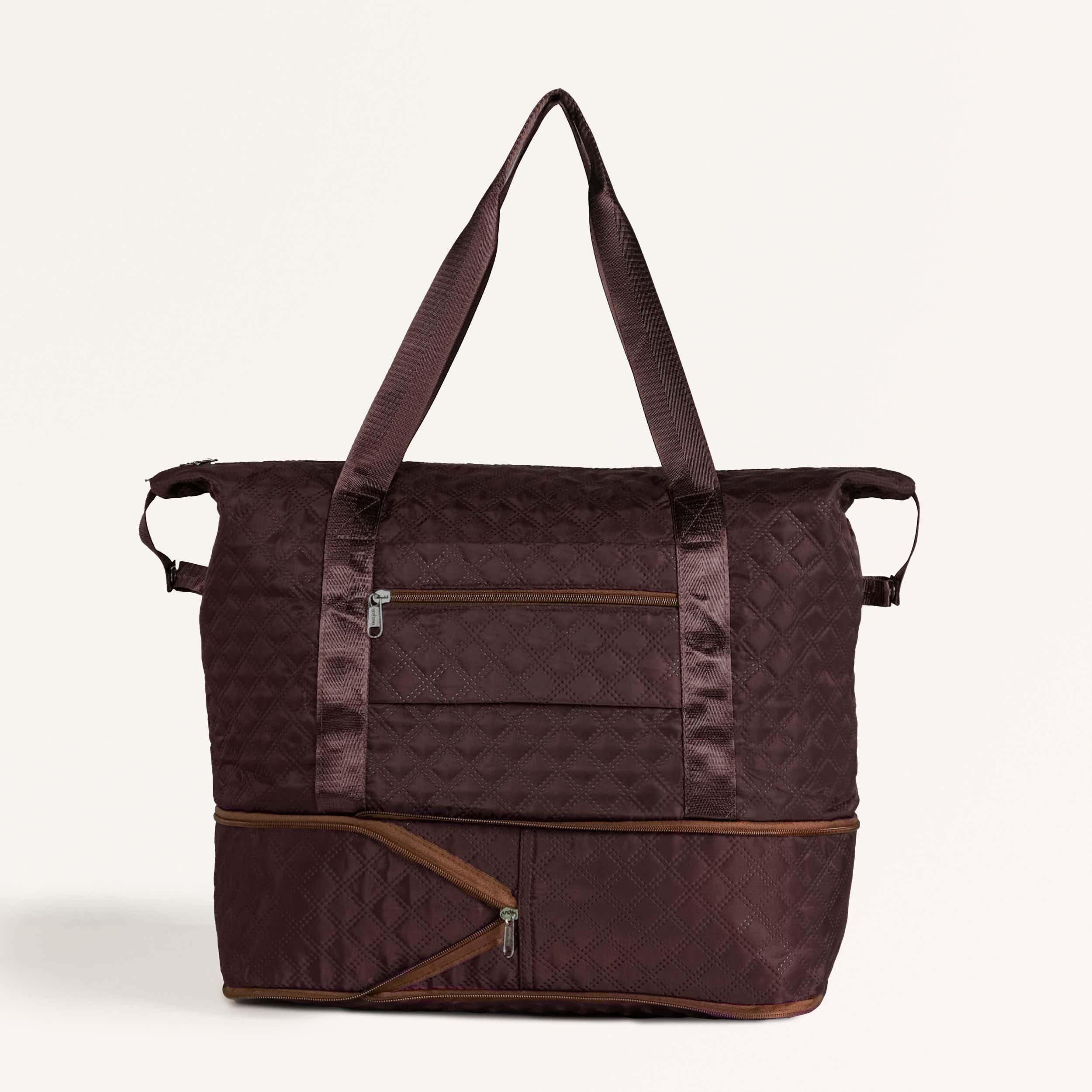 Montara Extendable Foldable Bag Dark Brown