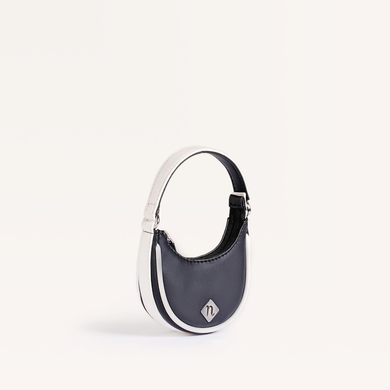 Mini Crescent Bag Black