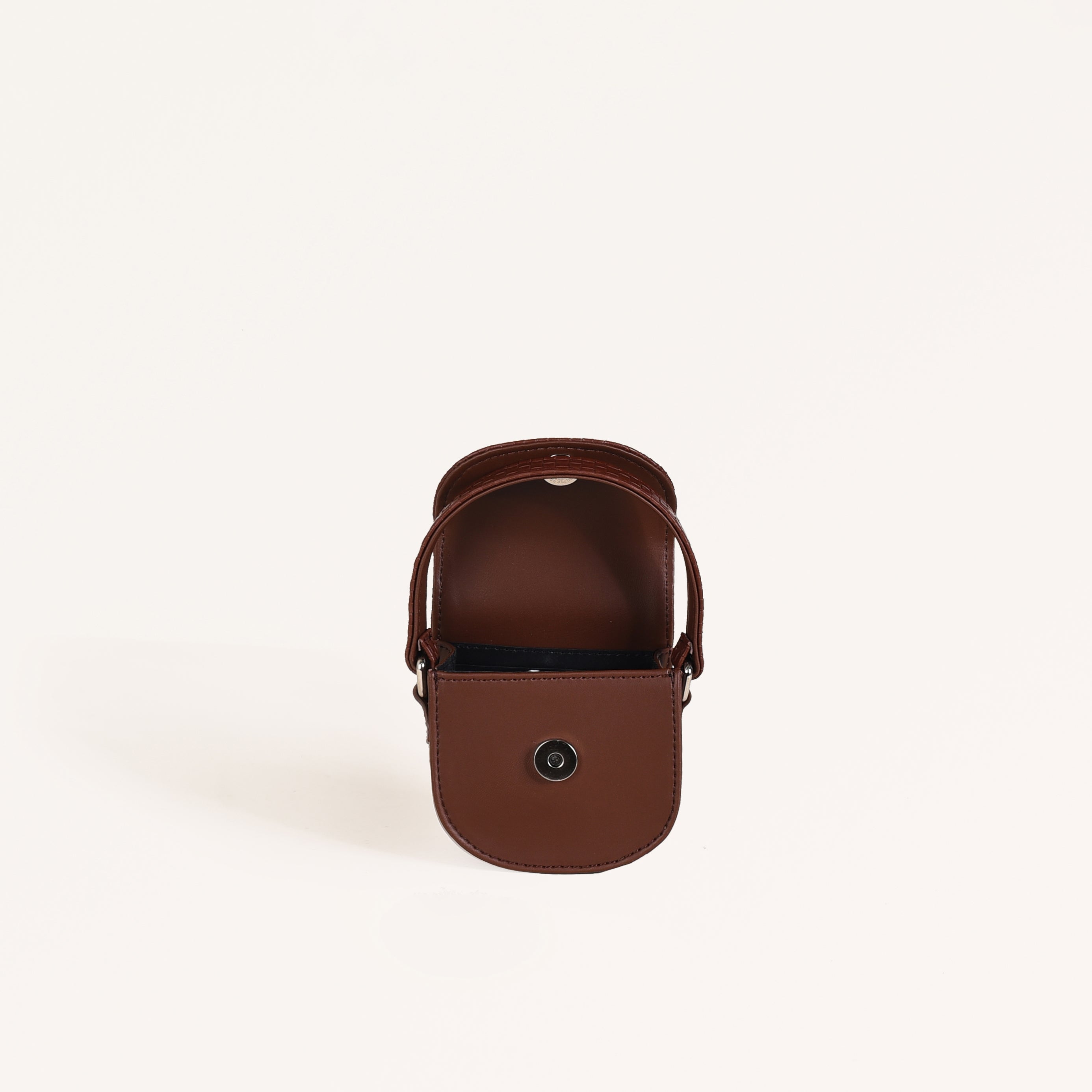 Thea Mini Saddle Bag Brown
