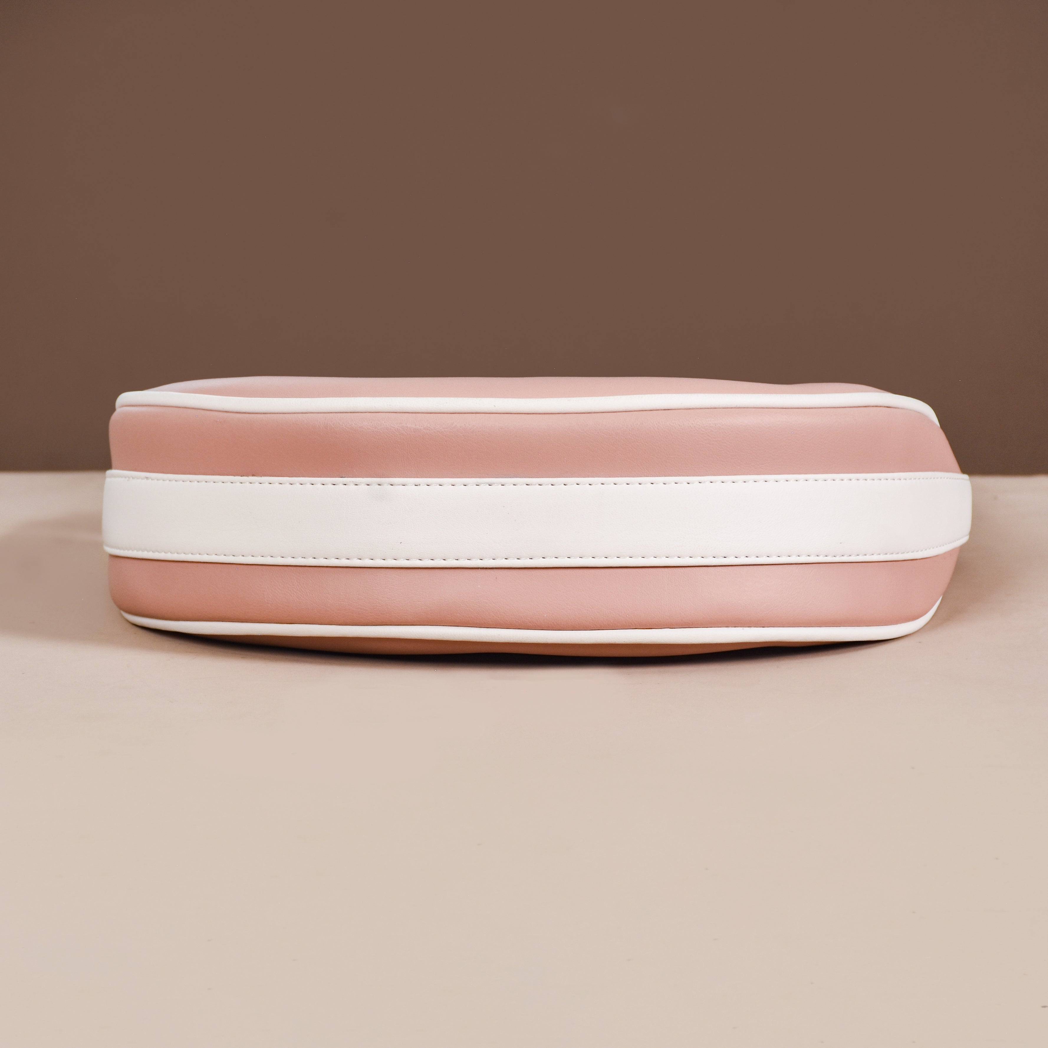 Peachy Glam Half Moon Bag