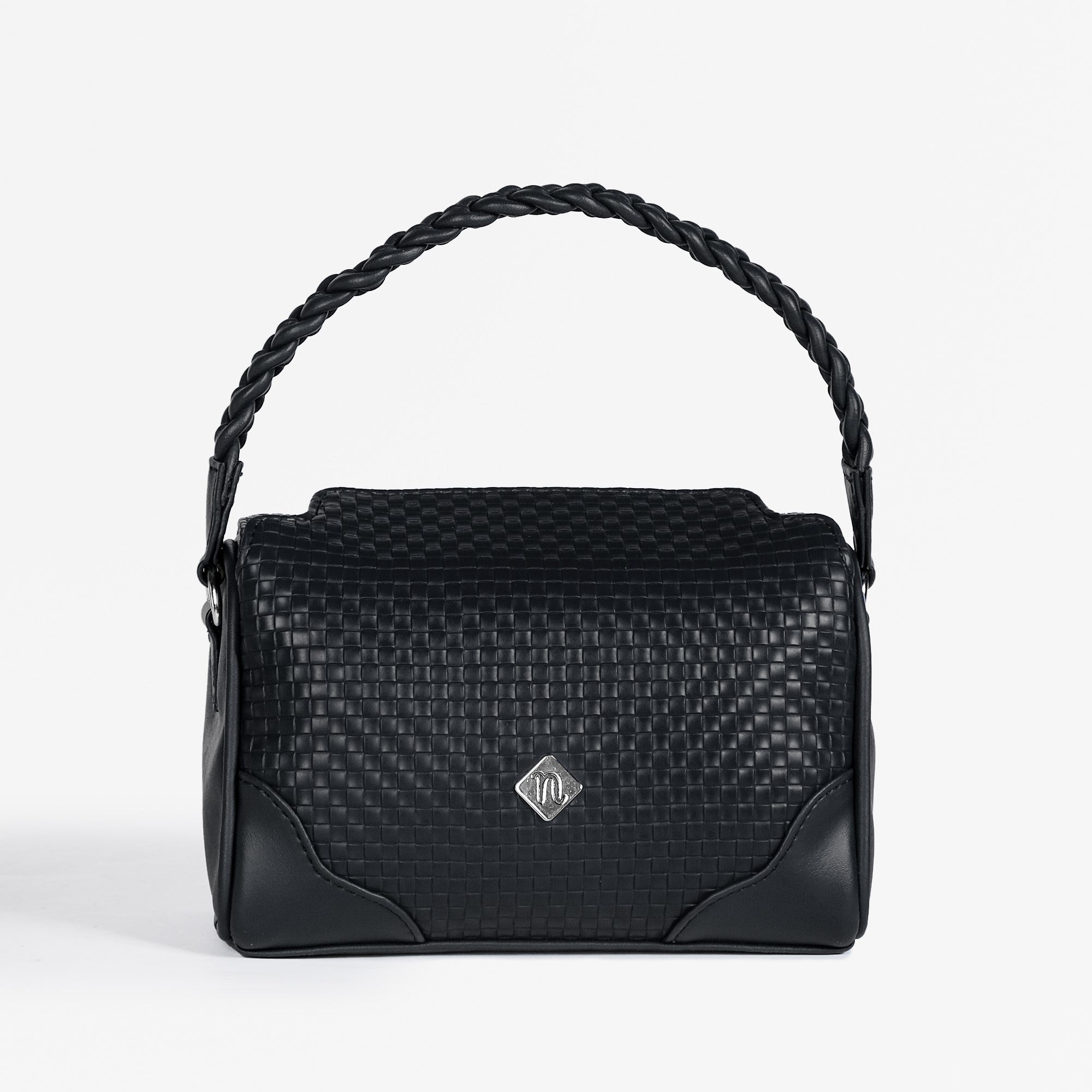 Soi Corde Black Handbag